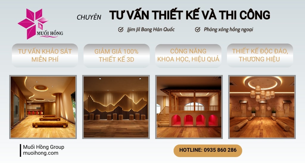 Thiết kế thi công spa Jjim Jil Bang chuẩn sao