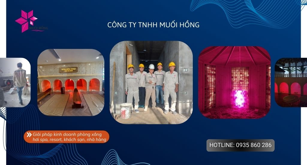 Thi công xông hơi hồng ngoại