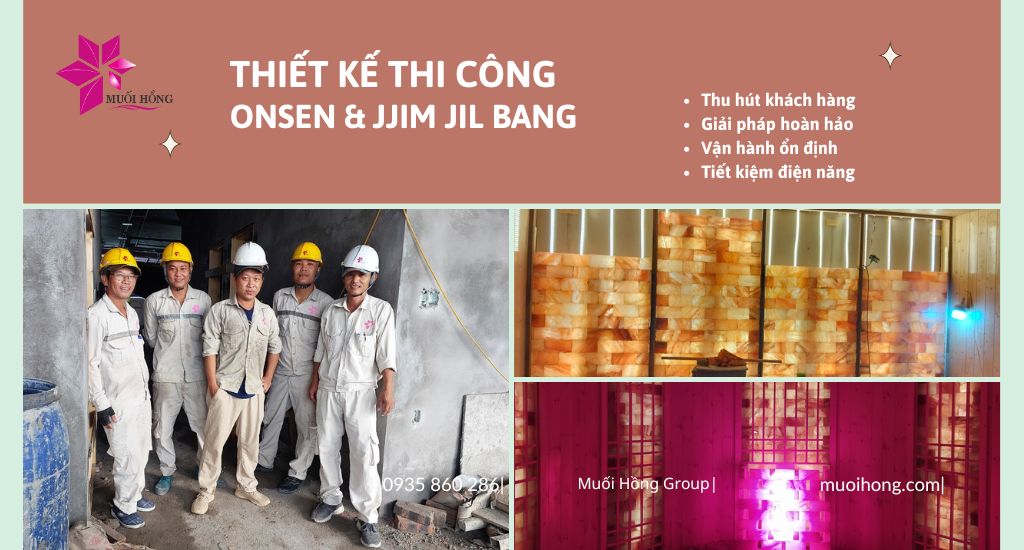 Thiết kế thi công Onsen Jjim Jil Bang