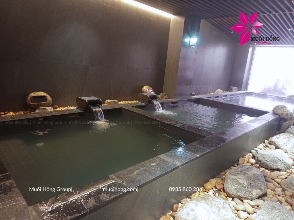 Lắp đặt khu chức năng Onsen & JjimJilBang