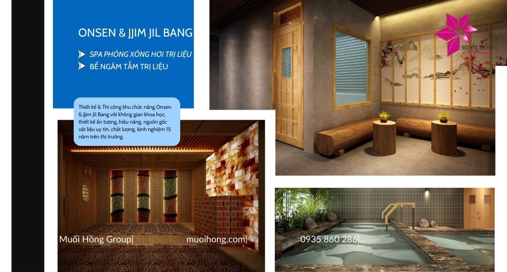 Lắp đặt Onsen Jjim Jil Bang khách sạn