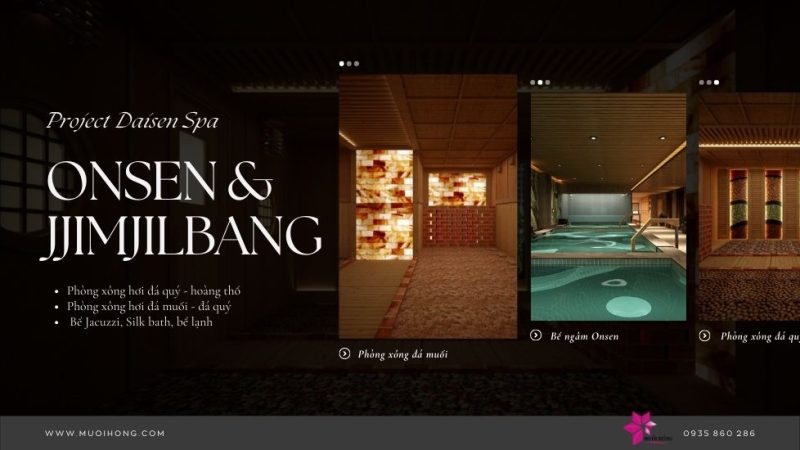 Công Trình Onsen Jjim Jil Bang Chăm Sóc Sức Khỏe Daisen