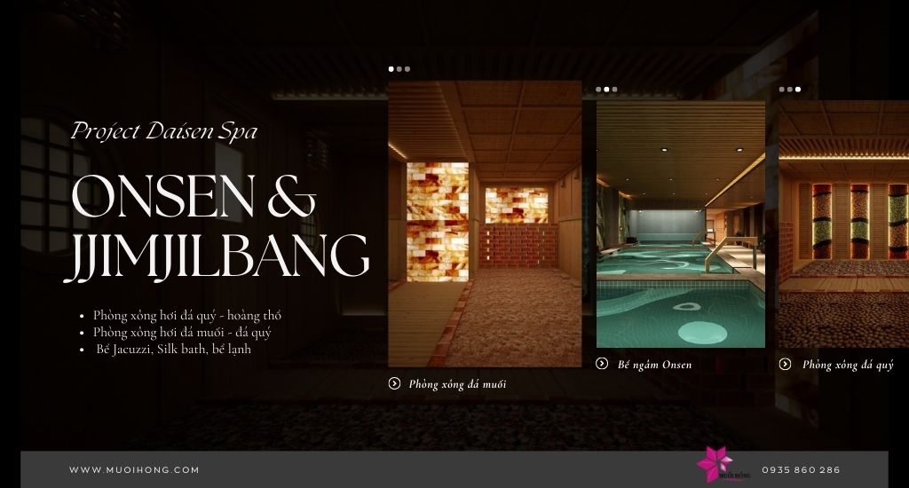 Lắp đặt spa Onsen JjimJilBang resort