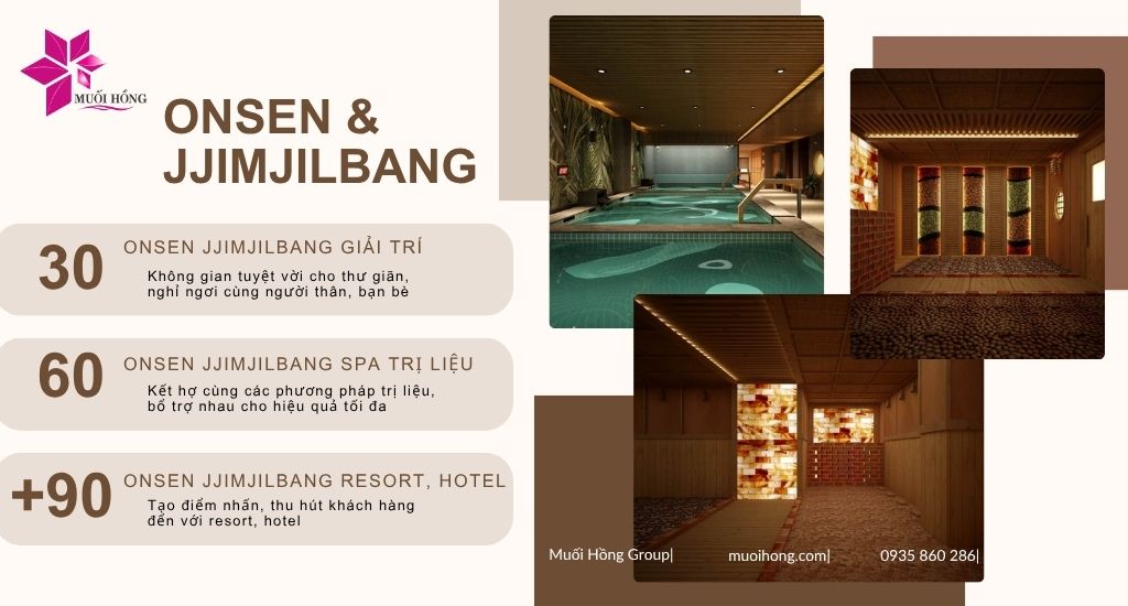 Thi công spa Onsen JjimJilBang kinh doanh