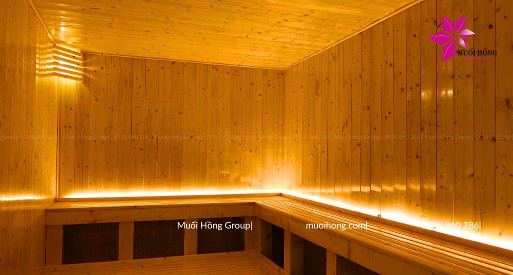 Thi công phòng xông hơi hồng ngoại