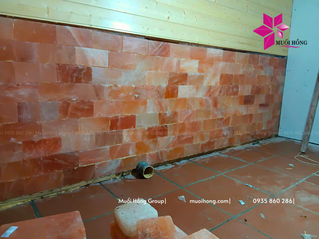 Thiết kế lắp đặt phòng xông hơi đá muối