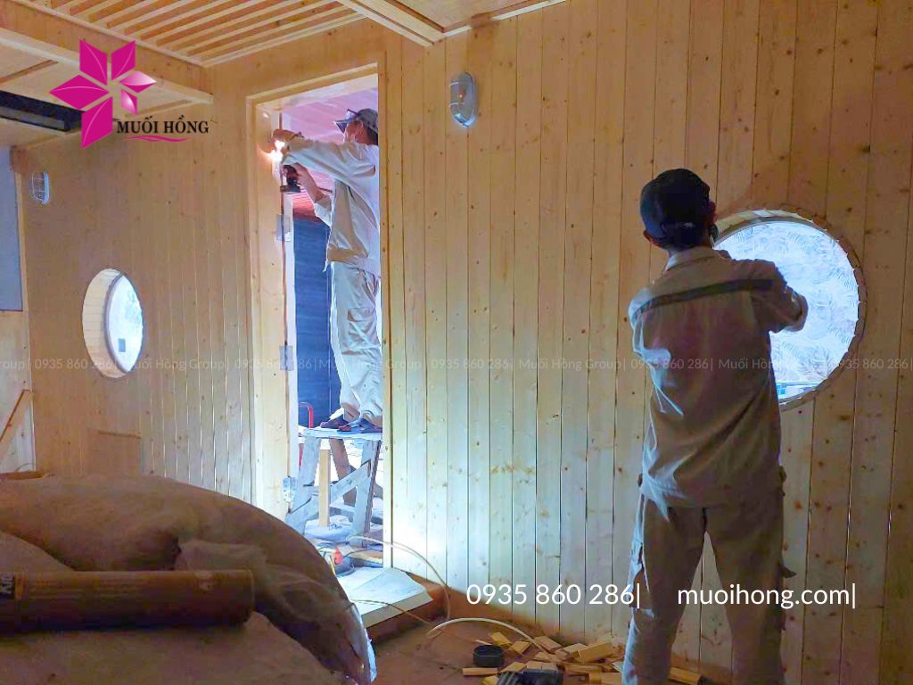 Thi công spa resort Trí Nguyên Nha Trang