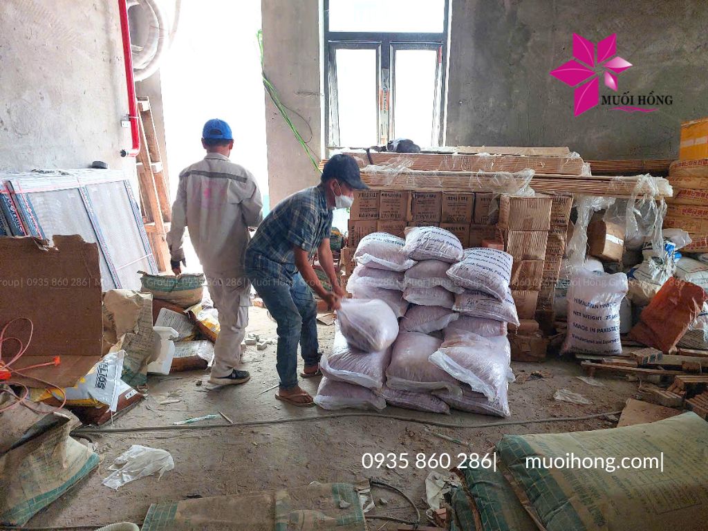 Thi công spa đá muối spa Trí Nguyên