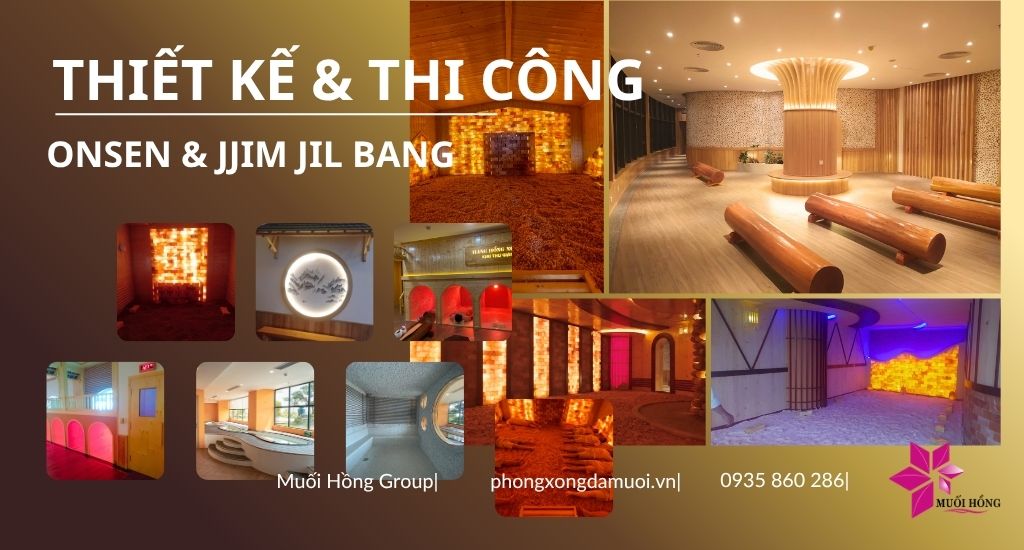 Thi công phòng xông hơi đá muối hồng ngoại