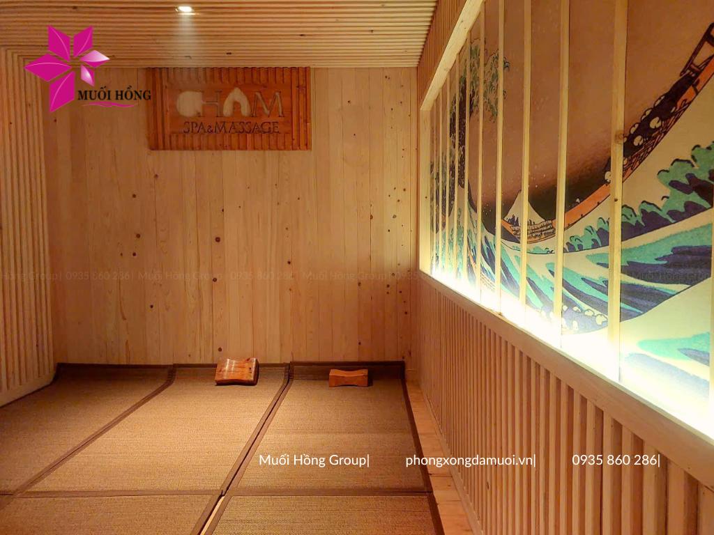 Thiết kế thi công spa Onsen JjimJilBang Cham Đà Nẵng