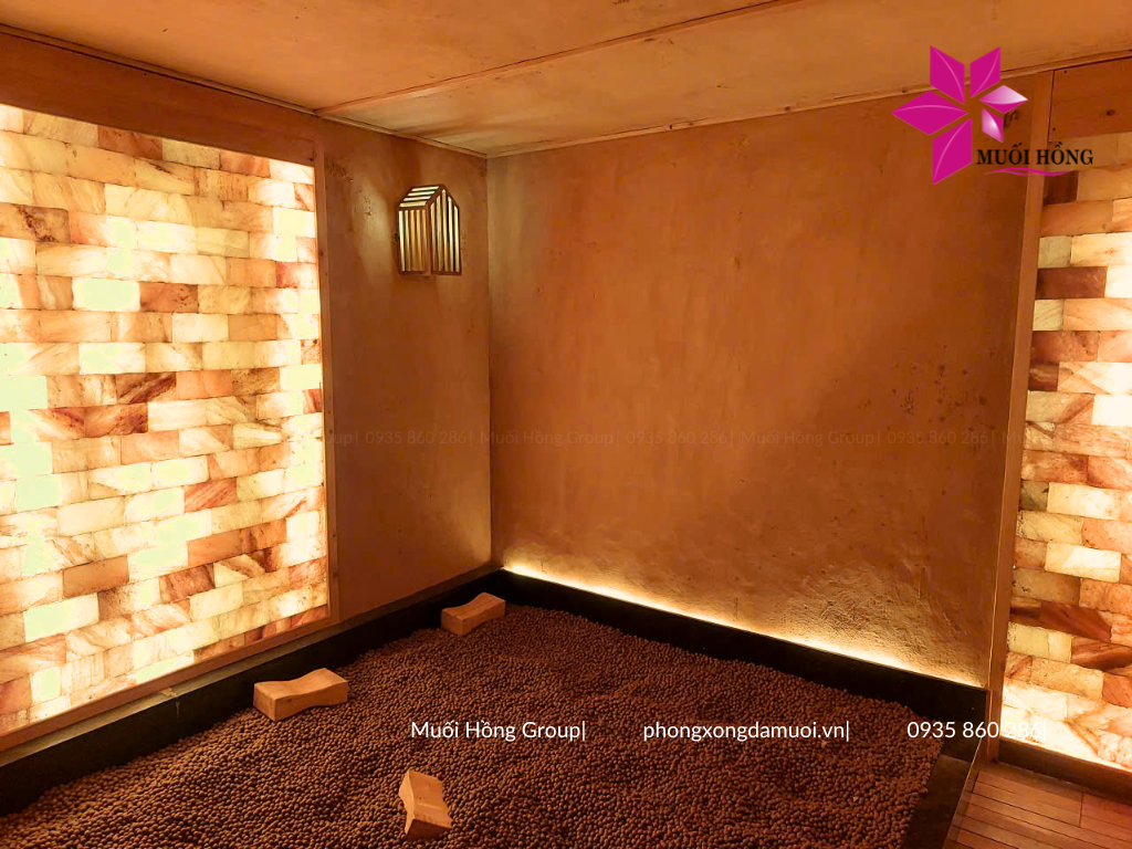 Thi công spa đá muối khách sạn chuẩn sao