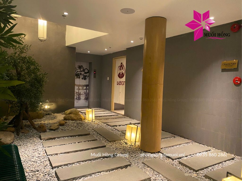 Thiết kế thi công Onsen JjimJilBang Cham Riverside