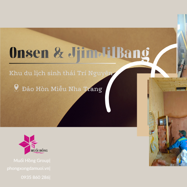 Thi công lắp đặt Onsen & JjimJilBang chuẩn sao