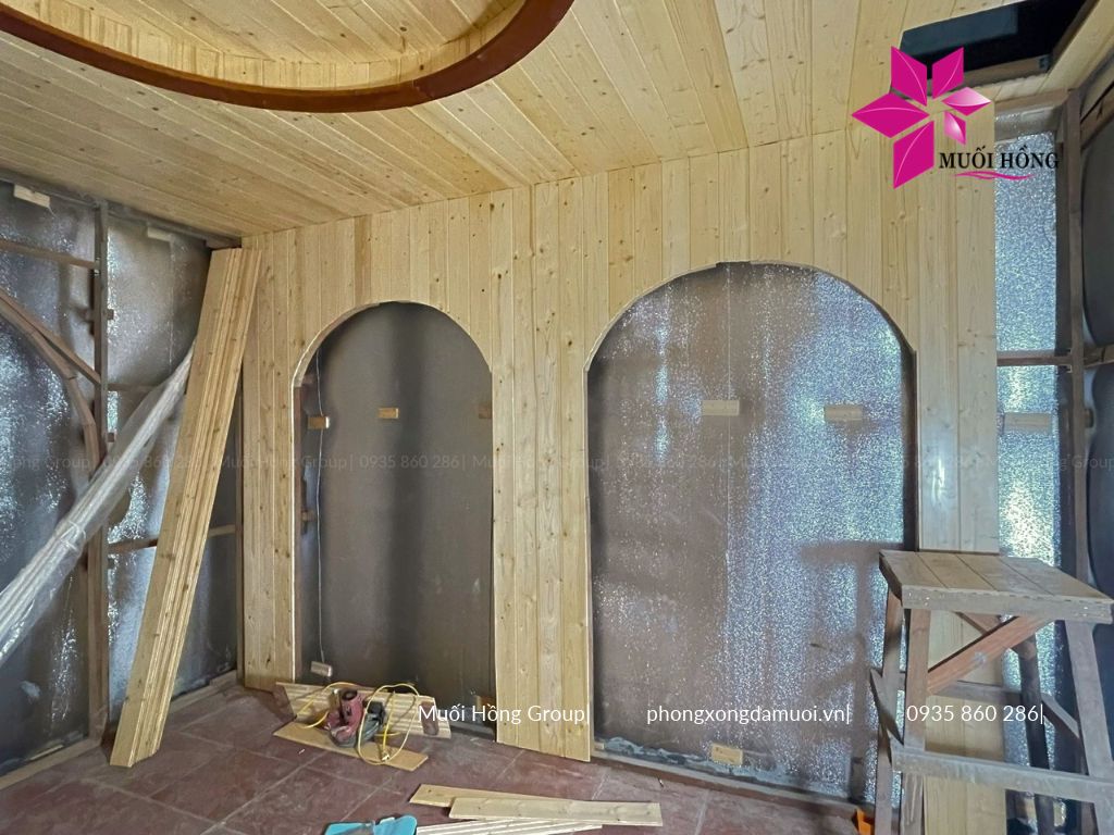 Thi công spa Onsen & JjimJilBang chuẩn Hàn